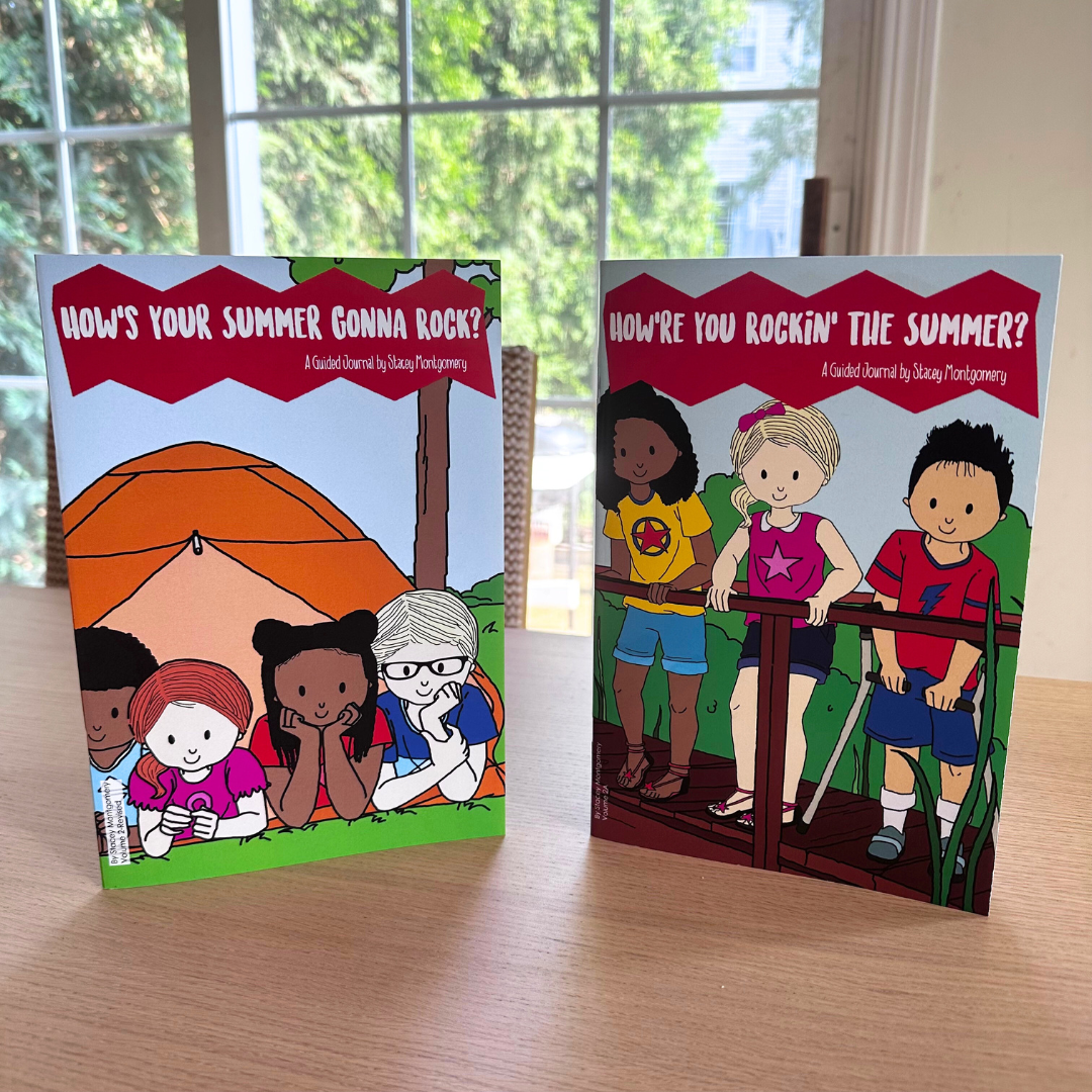 Guided Journal Set: Rockin' the Summer Guided Journal Set for Kids Ages 8-12