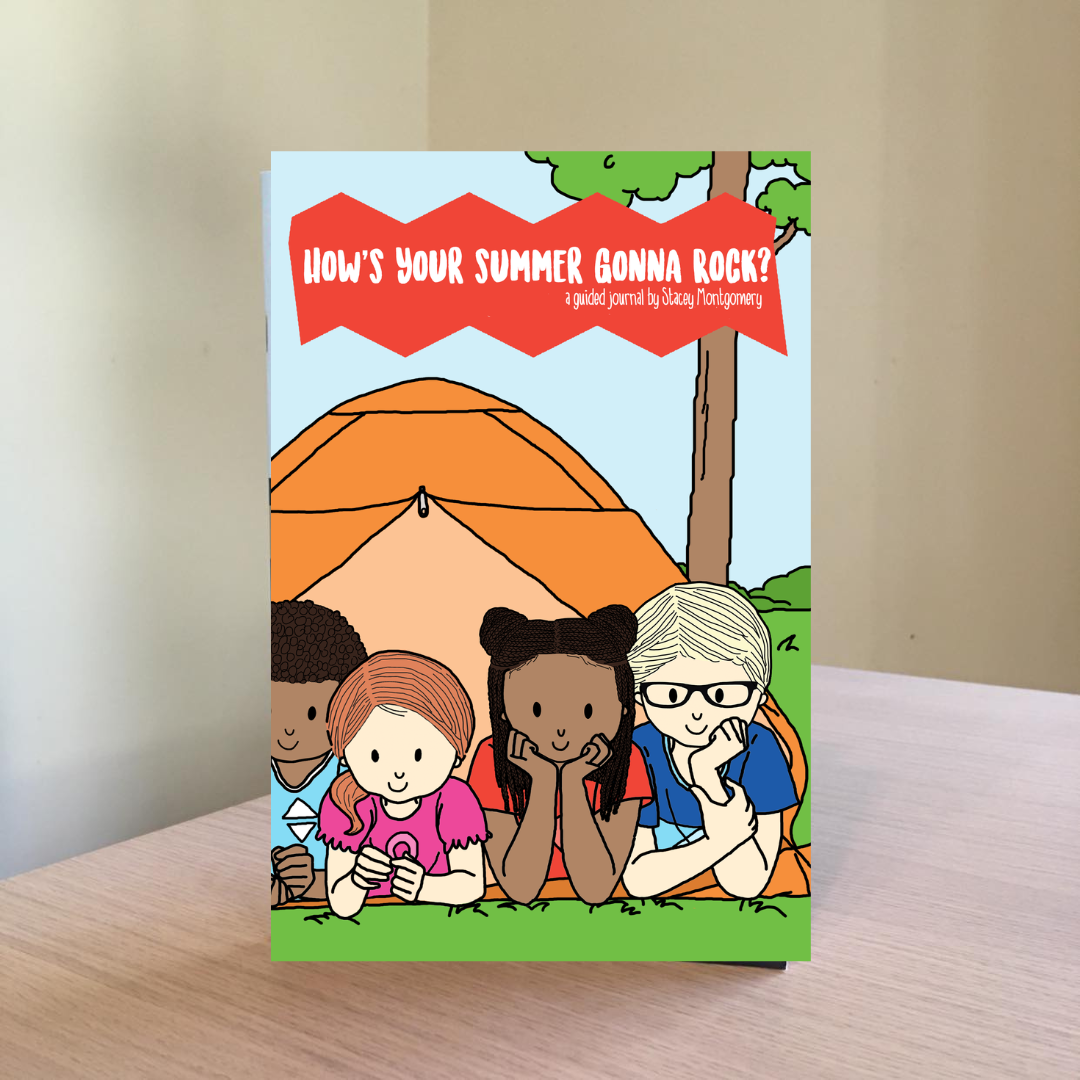 Guided Journal Set: Rockin' the Summer Guided Journal Set for Kids Ages 8-12