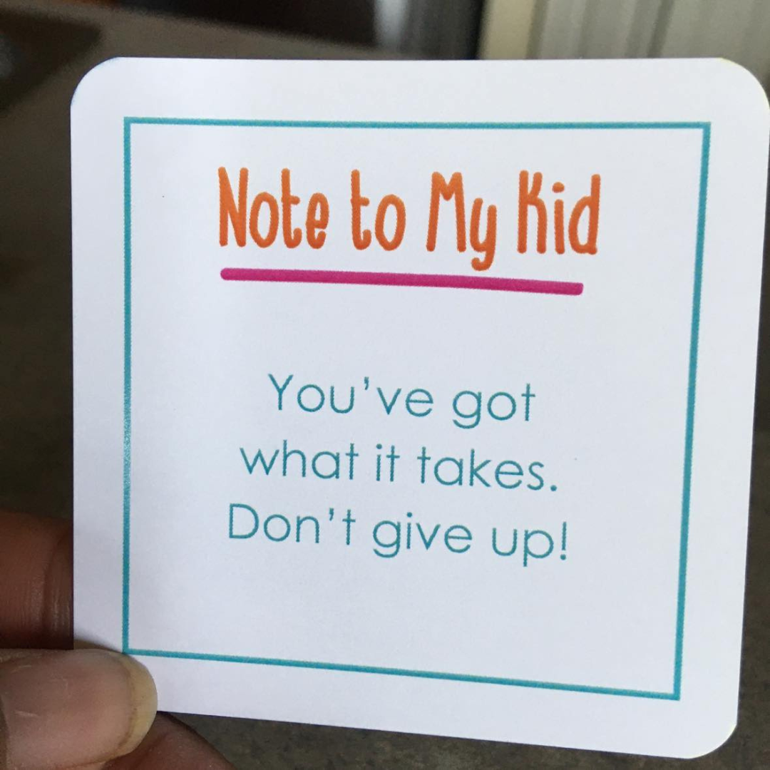 Notes to My Kid Empowerment Cards